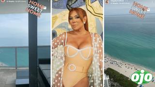 Magaly Medina ya está en Miami y muestra el ‘depa’ donde disfruta de su soltería | VIDEO