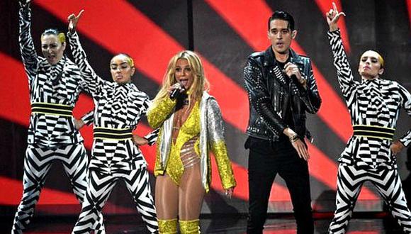 ¡No la salvó ni el maquillaje! Britney Spears fue criticada en los VMA's por esto [VIDEO]