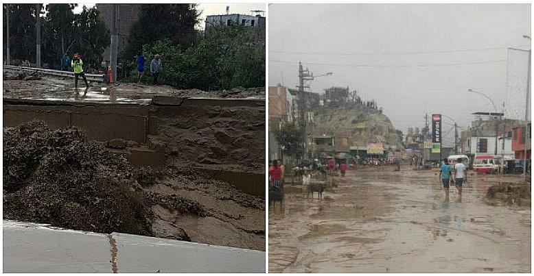 Río Huaycoloro: dan dos horas de tolerancia a los afectados para llegar al trabajo