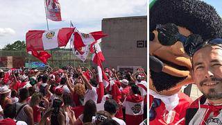 ​Peruanos invaden Austria y hacen mar humano bicolor previo a partido de la selección (FOTOS y VÍDEO)