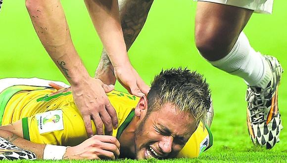 Brasil 2014: Neymar no sintió las piernas tras golpe de Camilo Zúñiga