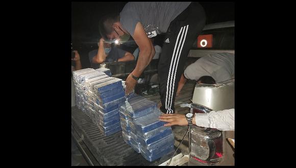 Junín: El golpe al narcotráfico se concretó gracias a información proveniente de inteligencia de la Policía de Pucallpa. (Foto: PNP)