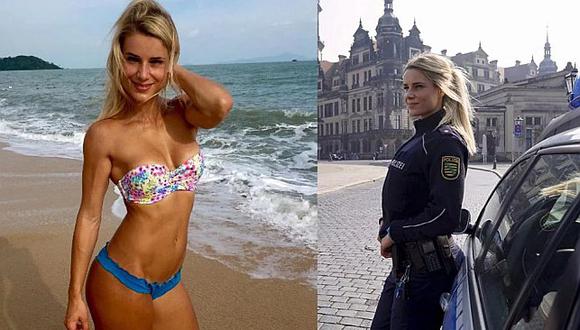 Policía más sexy de Alemania podría perder su trabajo por esta razón