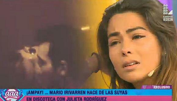 ​Julieta Rodríguez sí 'chapó' con Mario Irivarren y esto lo confirma
