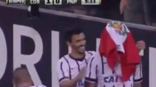 Paolo Guerrero celebró gol con bandera peruana [VIDEO] 