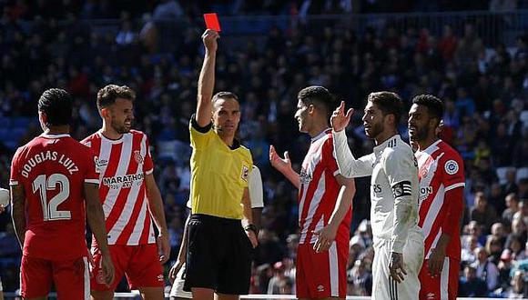 ​Real Madrid cae 1-2 ante Girona y hasta pierde a Sergio Ramos