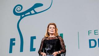 Catherine Deneuve recibe homenaje en Festival de Cine de Almería