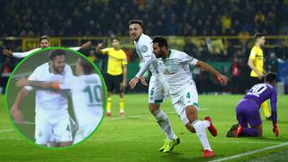 Claudio Pizarro anota golazo y Werder Bremen avanza de ronda en la Copa Alemana (VIDEO)