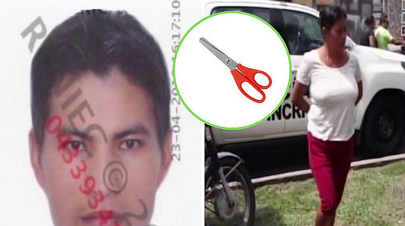 Mujer asesina con una tijera a su pareja durante discusión en Iquitos (VIDEO)