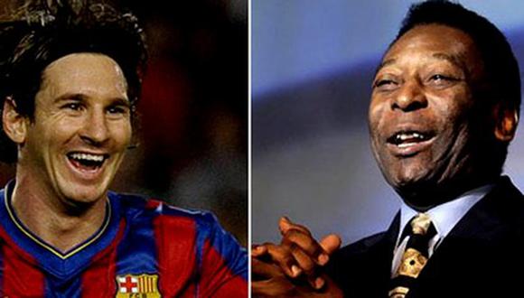 Pelé dice que le mandará videos a Messi para que vea cómo jugaba