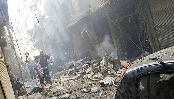 Siria denuncia un ataque químico de rebeldes terroristas en Alepo 