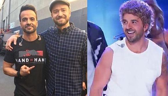 Luis Fonsi sorprende con imitación de Justin Timberlake de NSYNC (VIDEO)