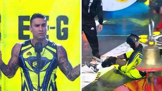 Jota Benz se dislocó la rodilla EN VIVO mientras competía en “Esto es Guerra” | VIDEO