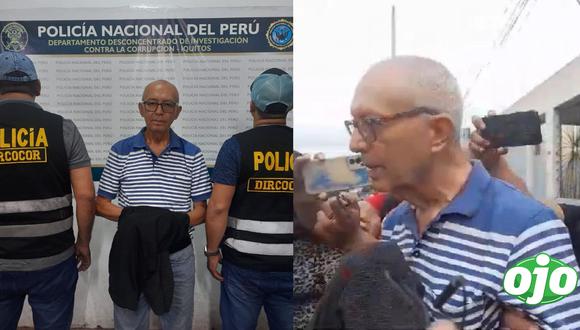 Edgard Pinero, alcalde de Pebas, fue detenido en Jorge Chávez por presunta corrupción en Loreto