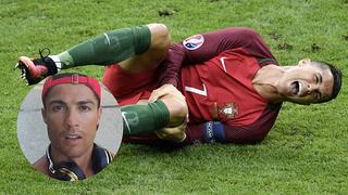 Cristiano Ronaldo dice que volverá "más fuerte" tras lesión [VIDEO] 