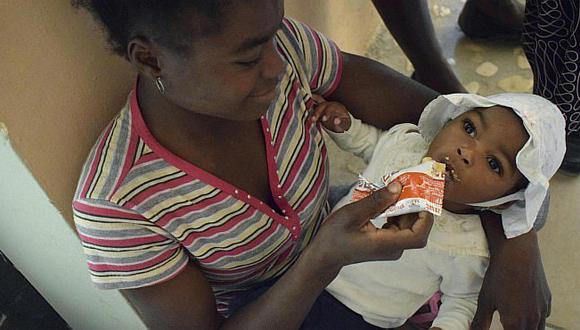 Con mantequilla de maní se lucha contra la desnutrición infantil