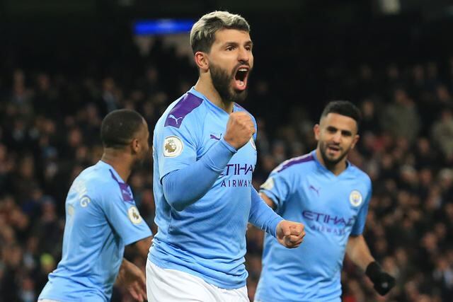 Sergio Agüero - 36 goles en 52 partidos / 33 con Manchester City y 8 con Argentina (Foto: AFP)