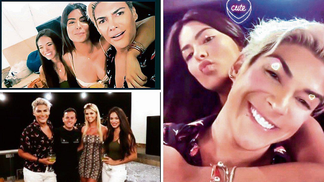 Ivana Yturbe aparece en fiesta de Brunella Horna al lado del 'Zorro Zupe'