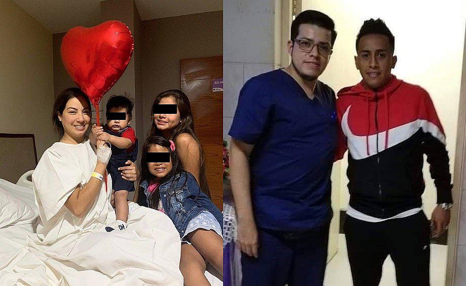 Christian Cueva ya está al lado de su esposa tras parto de emergencia | FOTO