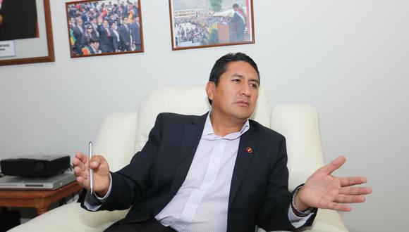 Exgobernador regional de Junín, Vladimir Cerrón.