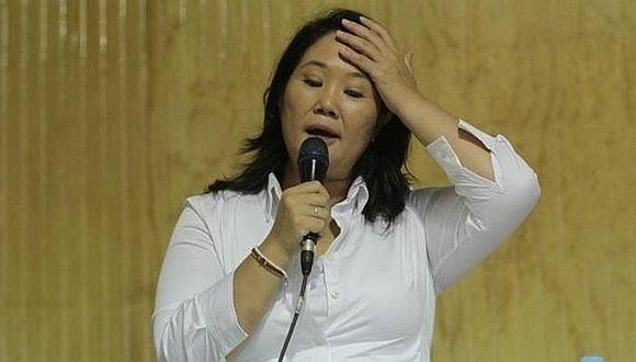 Keiko Fujimori pide cortar investigación contra ella y le dan duro