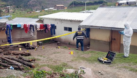 Cusco: Durante las diligencias, la Policía encontró el objeto con el que se habría cometido el crimen. (Foto: PNP)