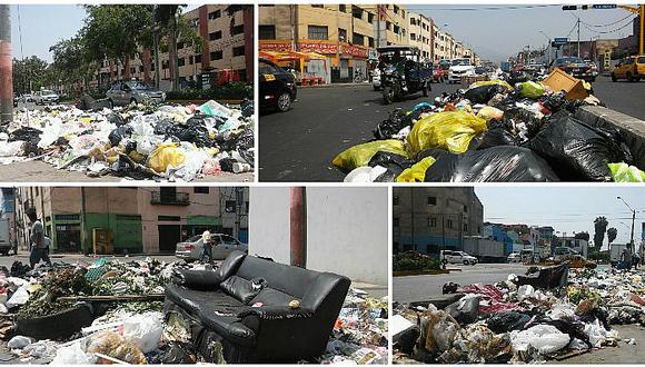 Gamarra: cerros de basura también inundan estas zonas de La Victoria (FOTOS)