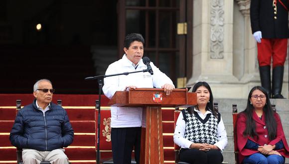 Pedro Castillo aseguró que seguirá en el cargo hasta el último día de su gestión. (Foto: Presidencia)