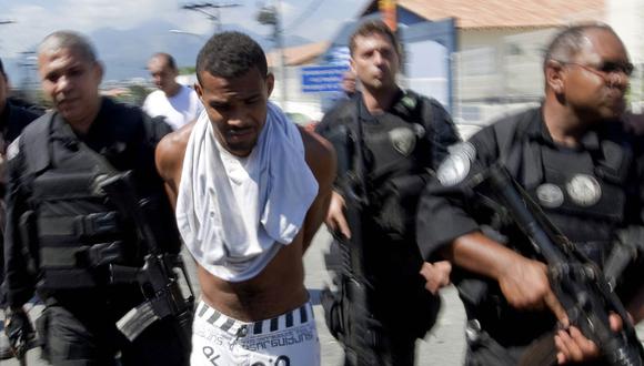 Brasil: 'narco' se entregó a la policía porque su madre lo convenció