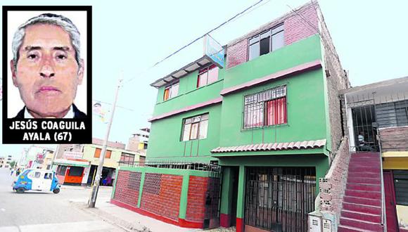 'Pepera' mata a viejito en hostal en San Juan de Miraflores