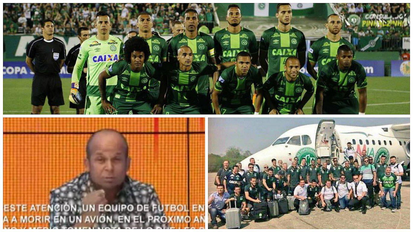 Chapecoense: vidente brasileño predijo tragedia aérea (VIDEO)
