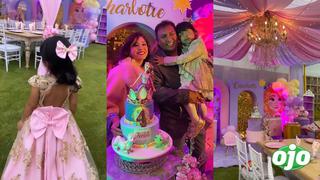 Lesly Castillo y la espectacular fiesta de 4 años de su hija Charlotte: “nunca pensé tener tanta felicidad”