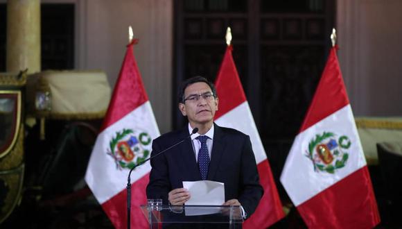 El presidente Vizcarra ya enfrentó un proceso de vacancia en el mes de setiembre. (Foto: Presidencia)
