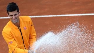 Novak Djokovic casi pierde un ojo en plena celebración [VIDEO] 