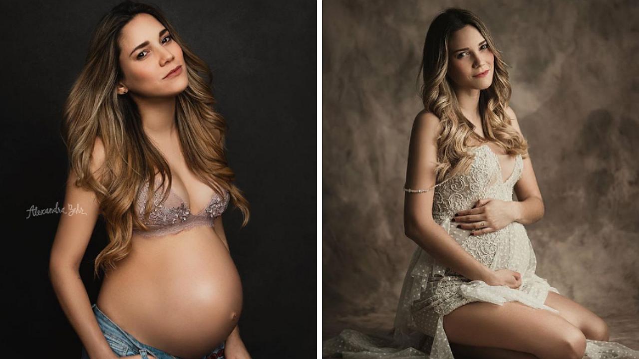 Maria Grazia Gamarra presenta por primera vez a su bebé (FOTO)