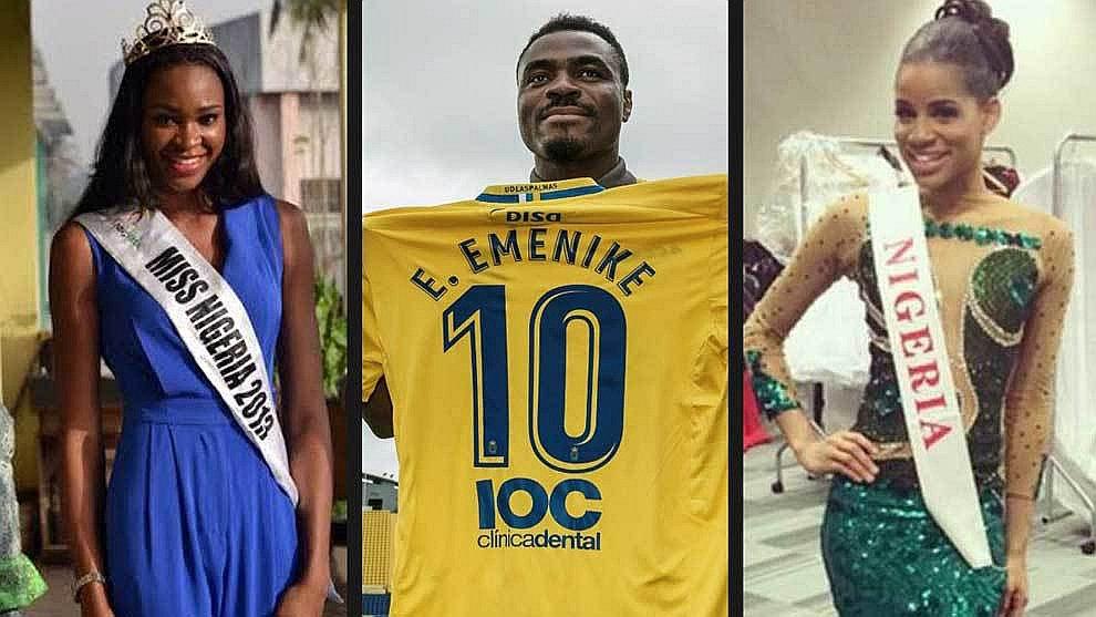 ​Futbolista se divorcia de Miss Nigeria 2013 para casarse con la ganadora del 2014 (FOTOS)