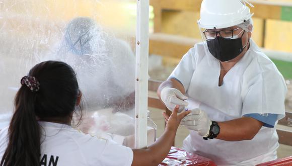 Loreto: realizaron descarte del coronavirus en siete comunidades nativas (Foto: Ministerio de Defensa).