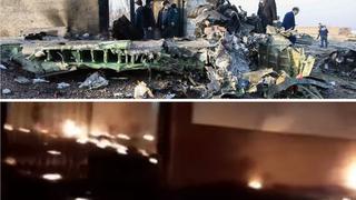Video inédito muestra el preciso momento en el que avión ucraniano Boeing 737 es atacado en Irán