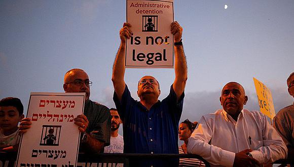 Israel: 6,000 presos palestinos son convocados a huelga de hambre