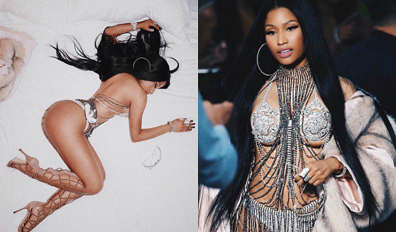 ¡Wow! Nicki Minaj no tapó esta zona íntima de su cuerpo [FOTOS]