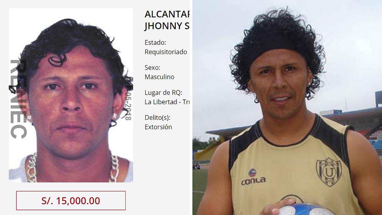 Exfutbolista trujillano es incluido en lista de más buscados por extorsión 