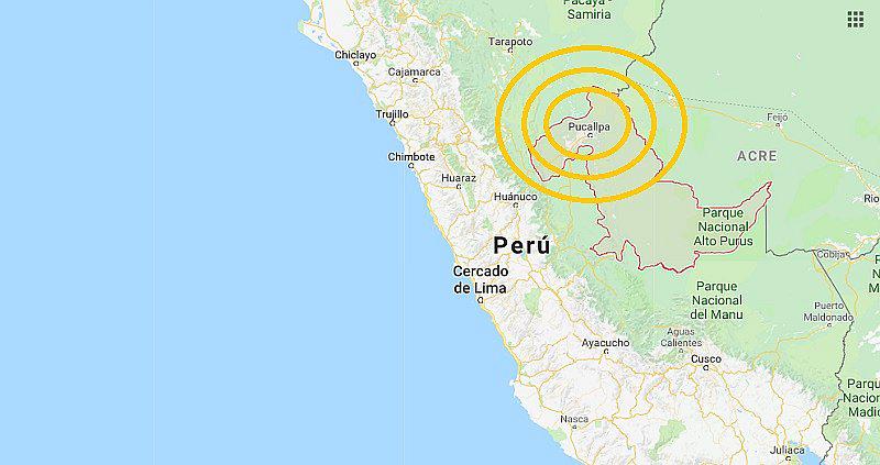 ​Ucayali: sismo de magnitud 4.1 remece Pucallpa