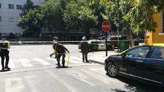 Explosición en Chile: cuatro heridos en paradero de bus de Santiago (FOTOS)