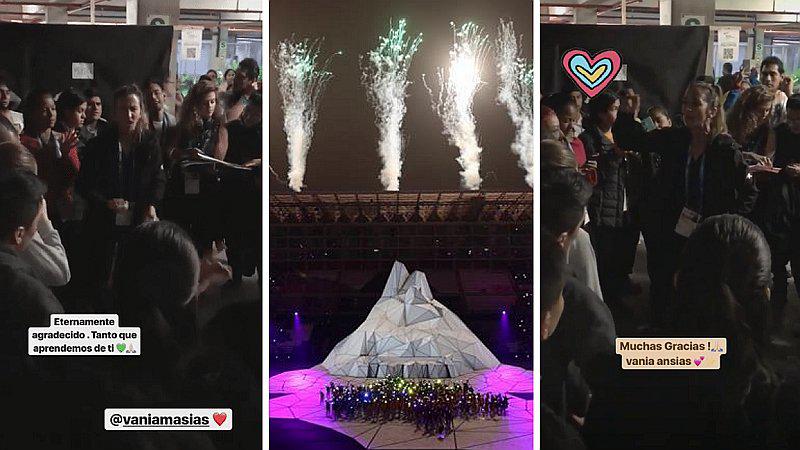 Juegos Panamericanos: El motivador discurso de Vania Masías a los bailarines antes de la inauguración | VIDEO