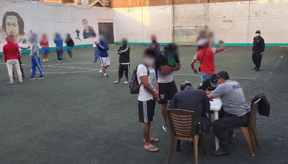 Chiclayo: encuentran a más de 60 personas esperando turno para hacer deporte.