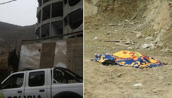 ​Surco: mujer muere tras caer de quinto piso de edificio en construcción [VIDEO]