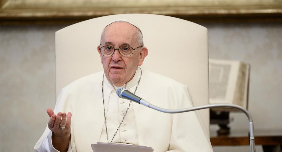 “Su Santidad expresó todo su cariño al pueblo peruano en estas circunstancias”, mencionó la Presidencia del Perú. En la imagen, el papa Francisco. (AFP/Vatican Media).