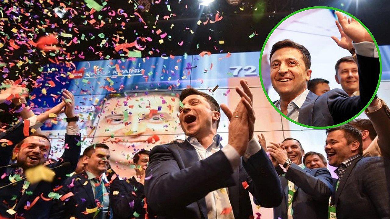 Un actor cómico gana las elecciones y se convierte en presidente de Ucrania