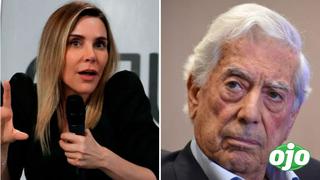 Juliana Oxenford le envía radical mensaje a Mario Vargas Llosa: “Escriba y no se meta en política” 