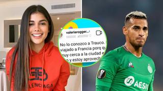 Miguel Trauco: las contradicciones de Valeria Roggero, quien indica no conocer al futbolista | VIDEO